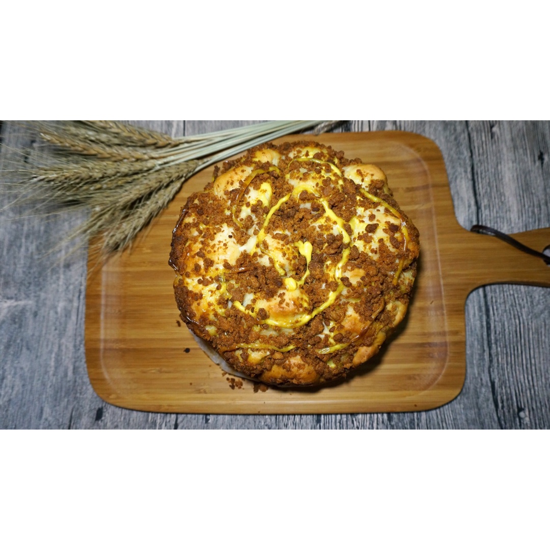 肉松手撕面包—超软会爆浆的面包哟