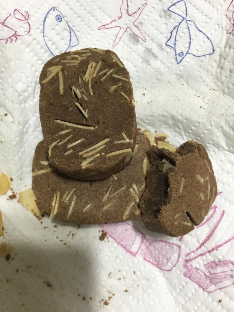 咖啡控☕️超浓郁杏仁咖啡曲奇｜搅一搅就搞定