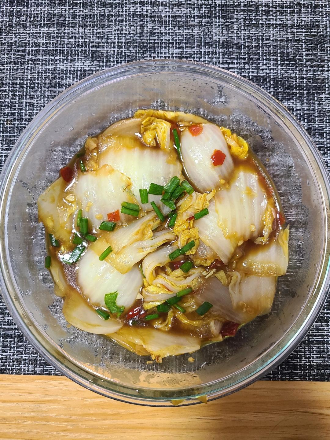 酸辣娃娃菜极简版💜