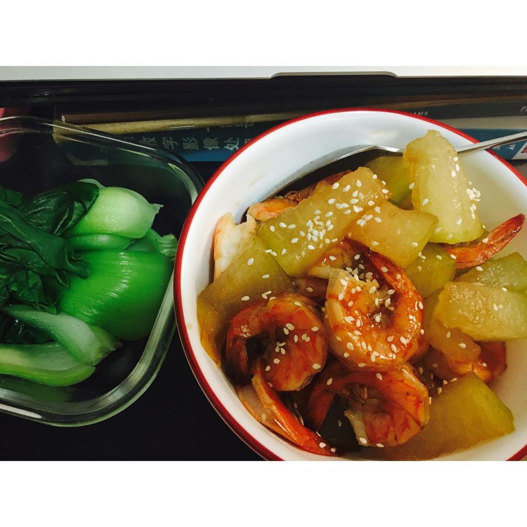 鲜虾炖冬瓜