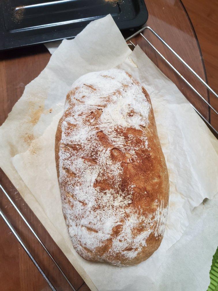 免揉💯无糖无油全麦欧包㊙️健康主食 越吃越香