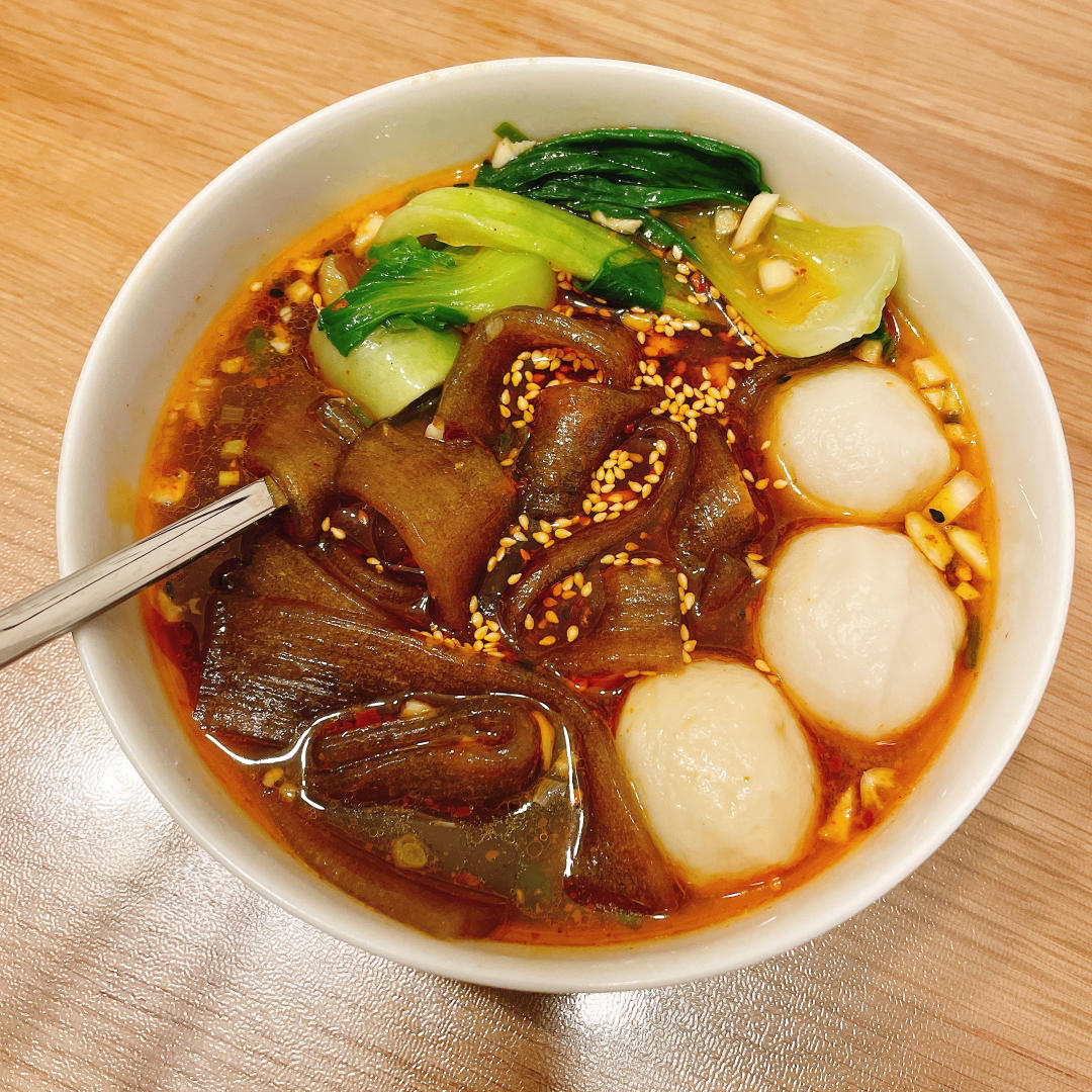 五分钟搞定的酸辣面