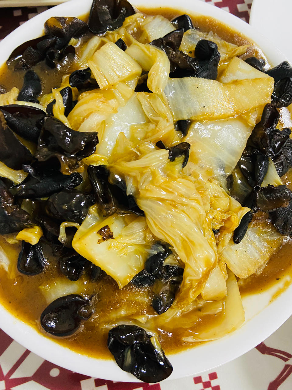 开胃下饭菜！醋溜白菜木耳