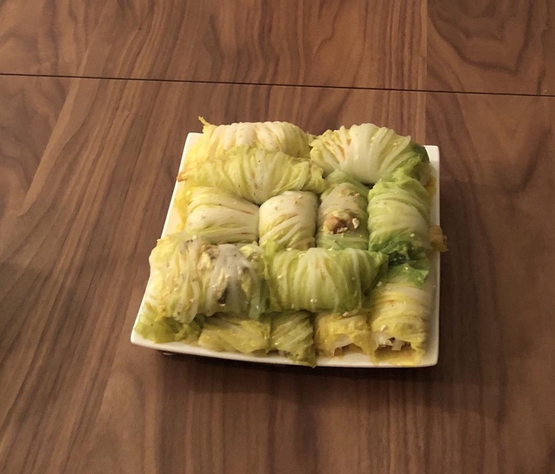 迷迭香：白菜豆腐卷