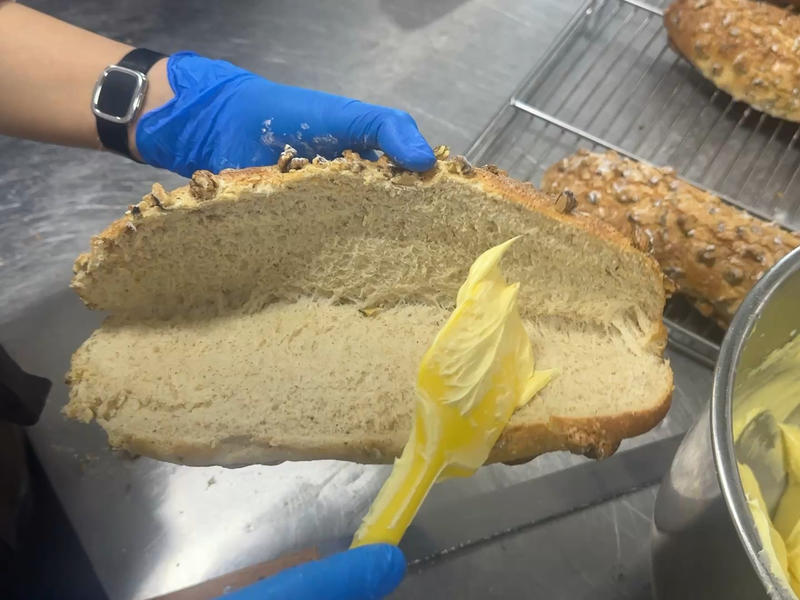 纯奶手撕吐司的做法 步骤1