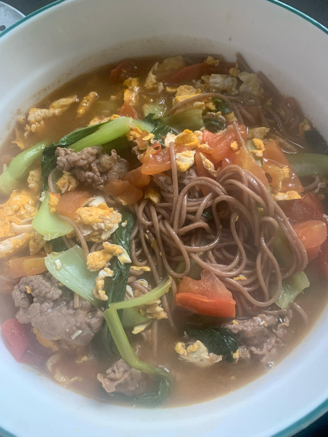 汤都要喝光的西红柿鸡蛋面