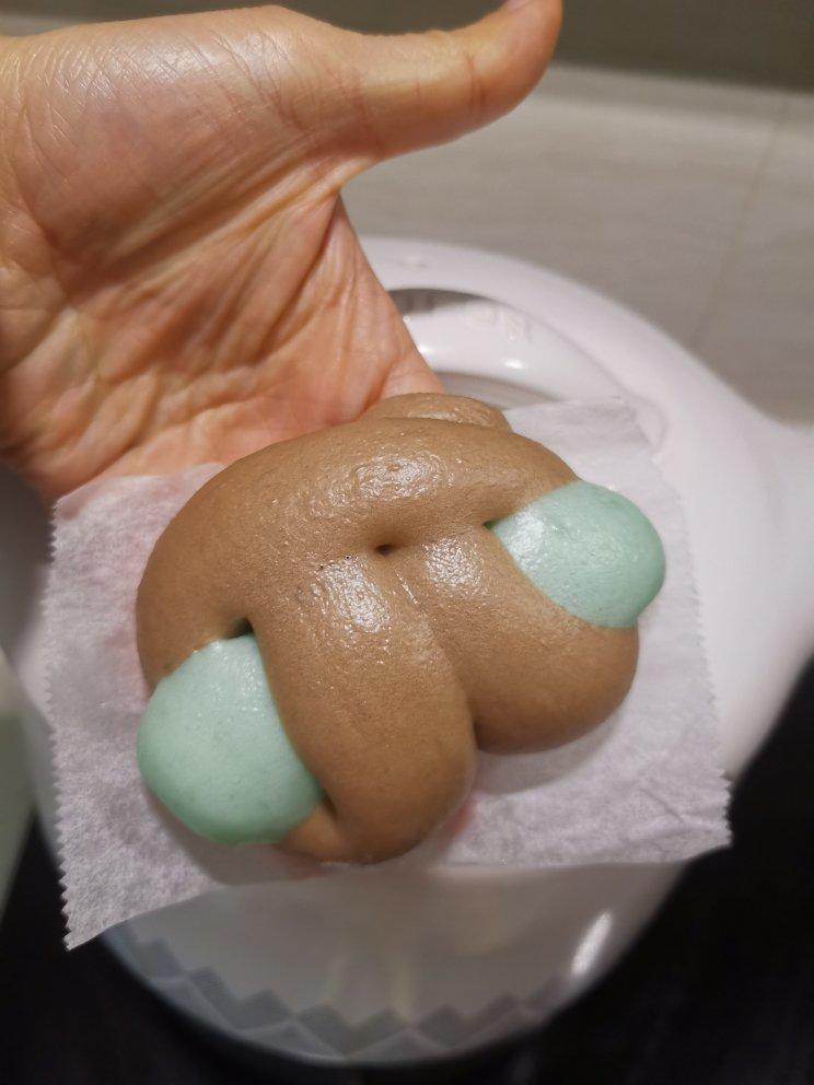 小兔子馒头(一次发酵)