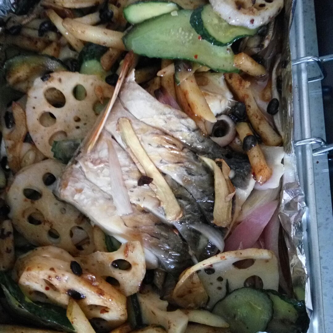 香辣烤鱼-烤箱版