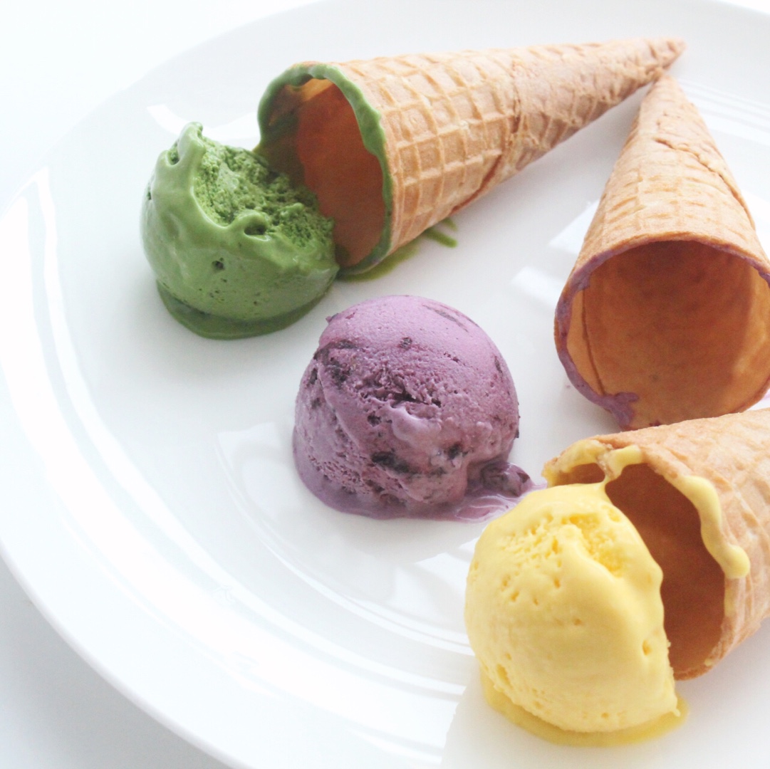 芒果椰子冰淇淋