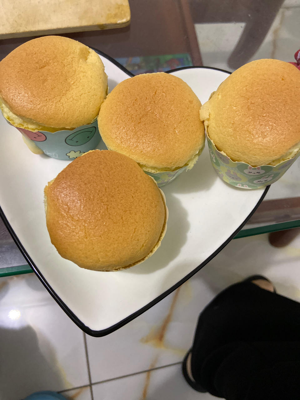 戚风小纸杯蛋糕