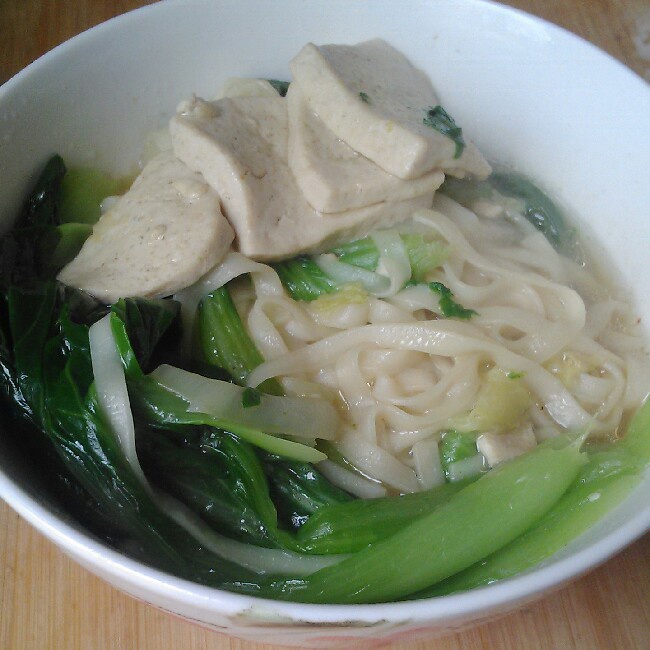 芋香豆腐面 (Firm Tofu Taro Noodle)