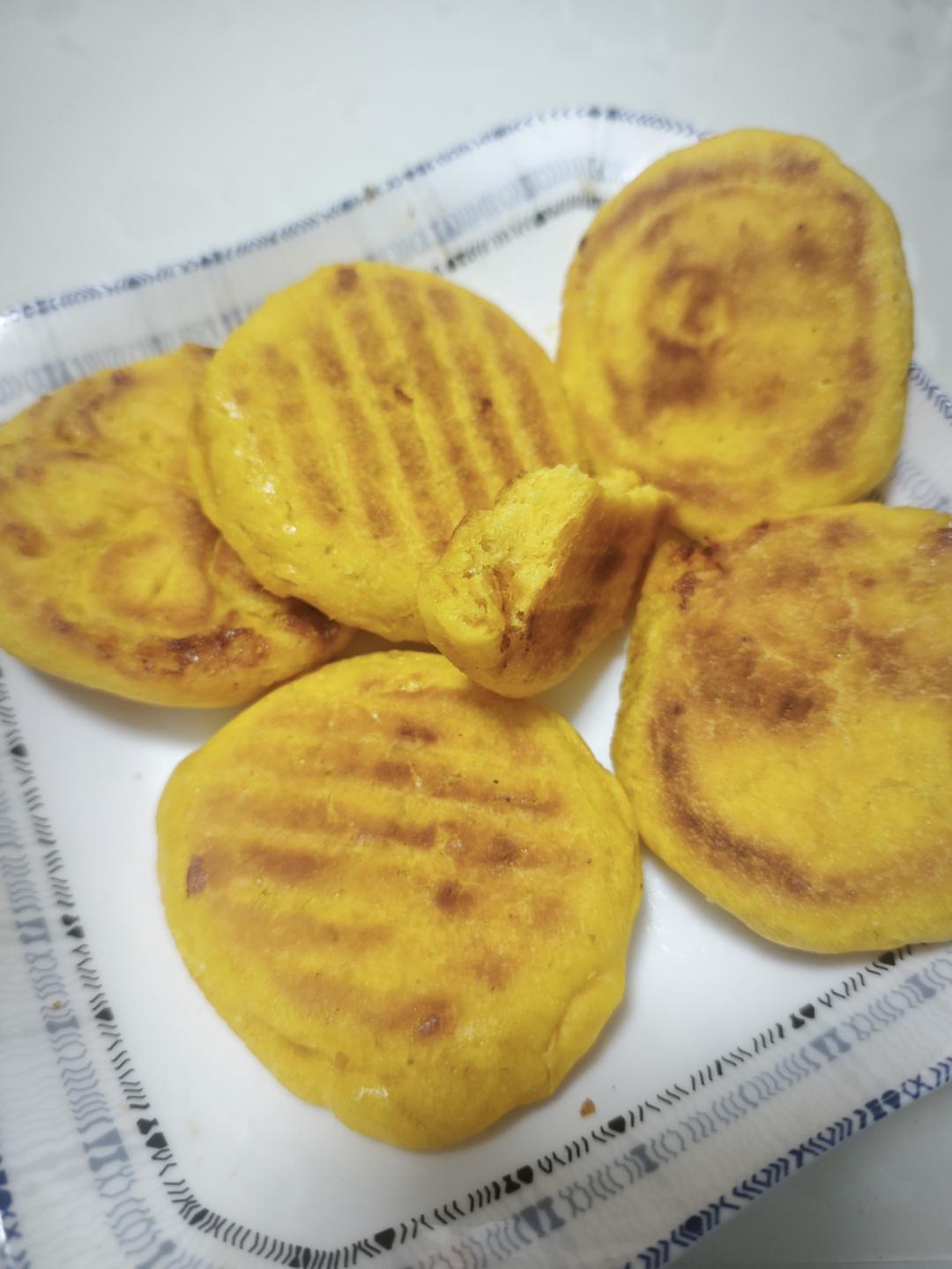 南瓜发面馅饼