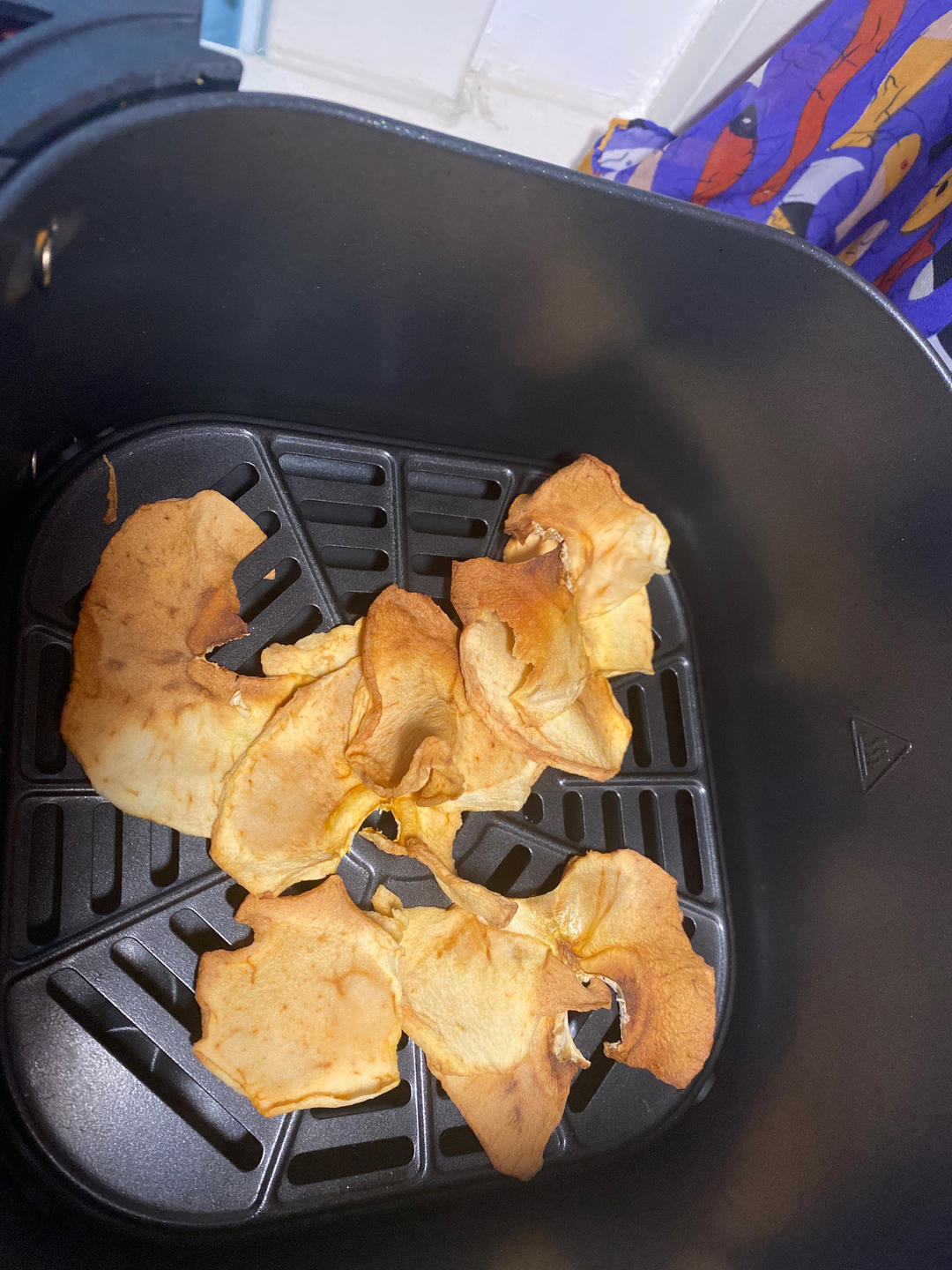 空气炸锅 苹果脆片