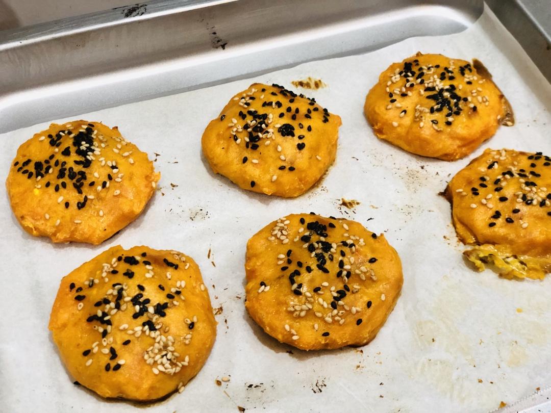 烤箱版紫薯饼（红薯饼）