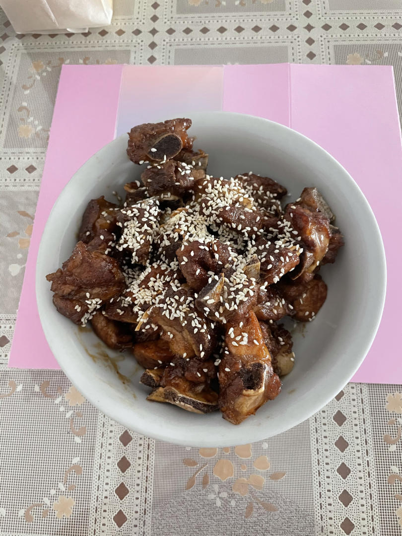 糖醋排骨/糖醋小排（不放油）（12345口诀做出正宗上海本帮）