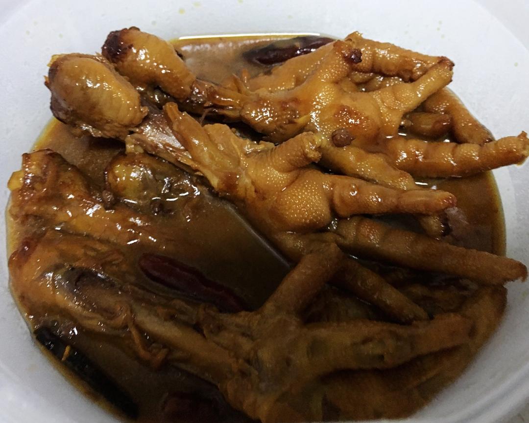 秘制红烧鸡爪
