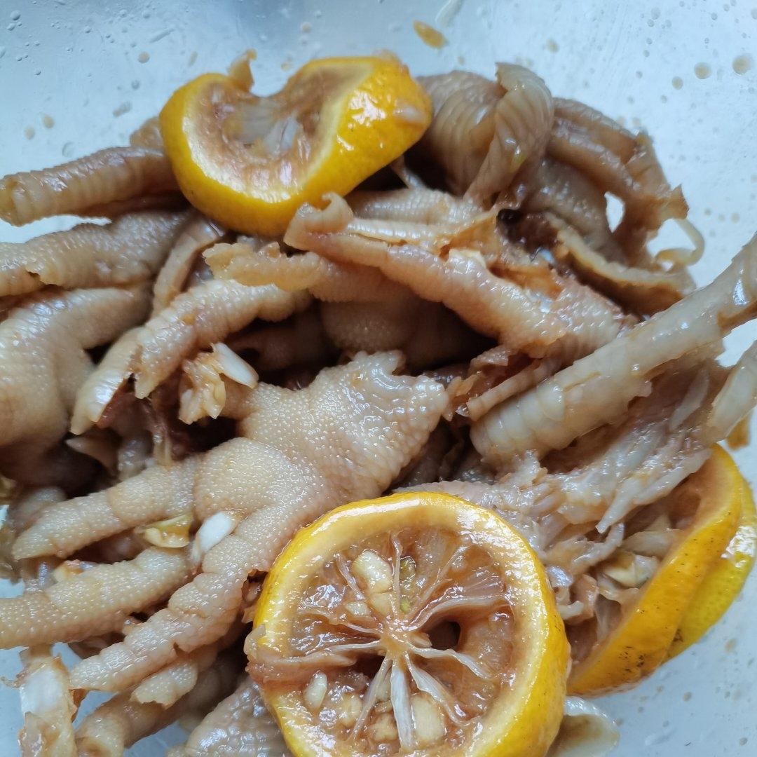 超简单的柠檬无骨鸡爪