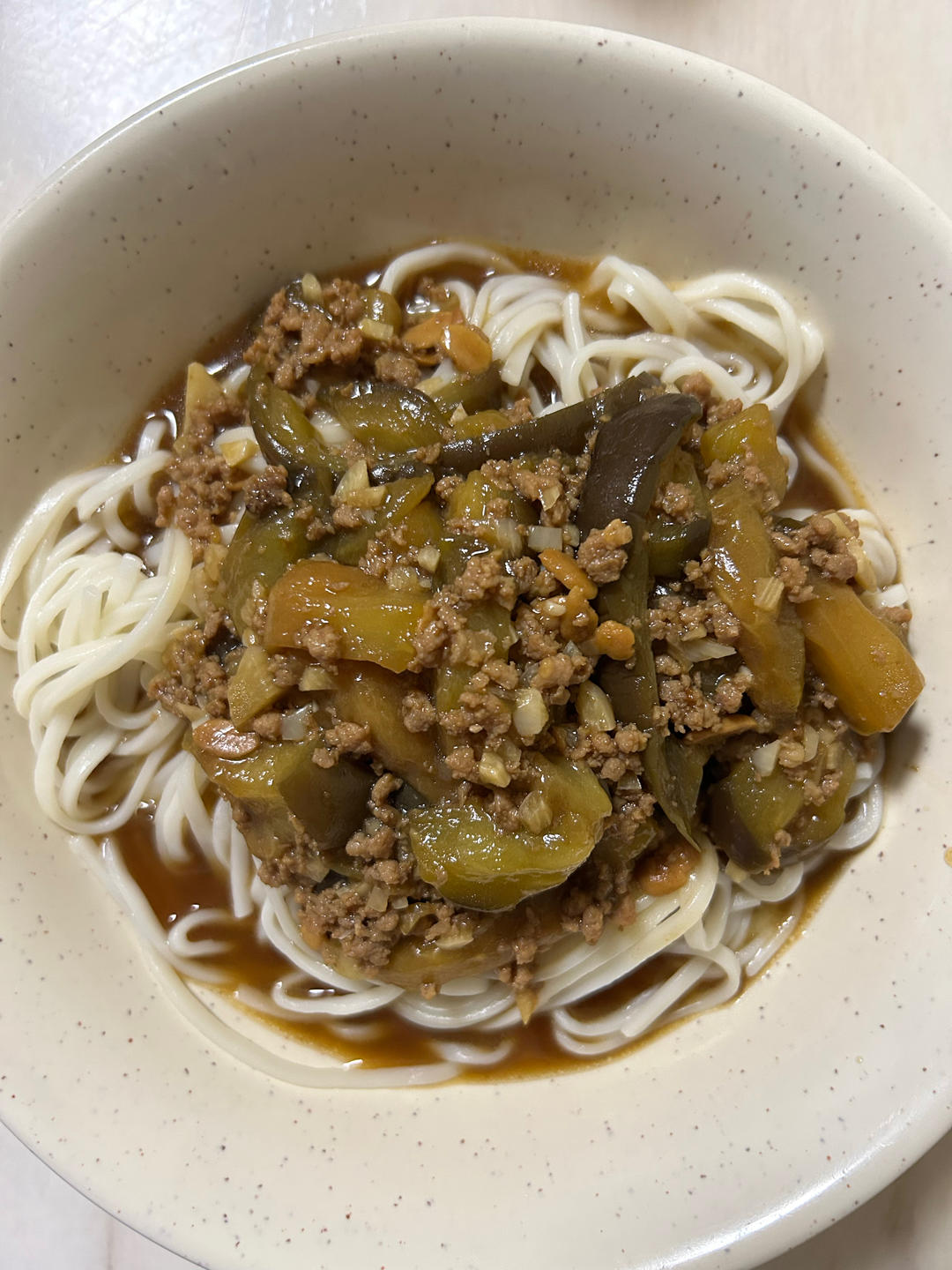 茄子打卤面