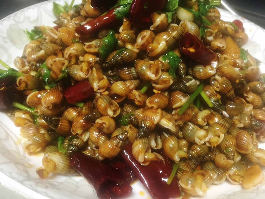 辣炒丝螺的做法