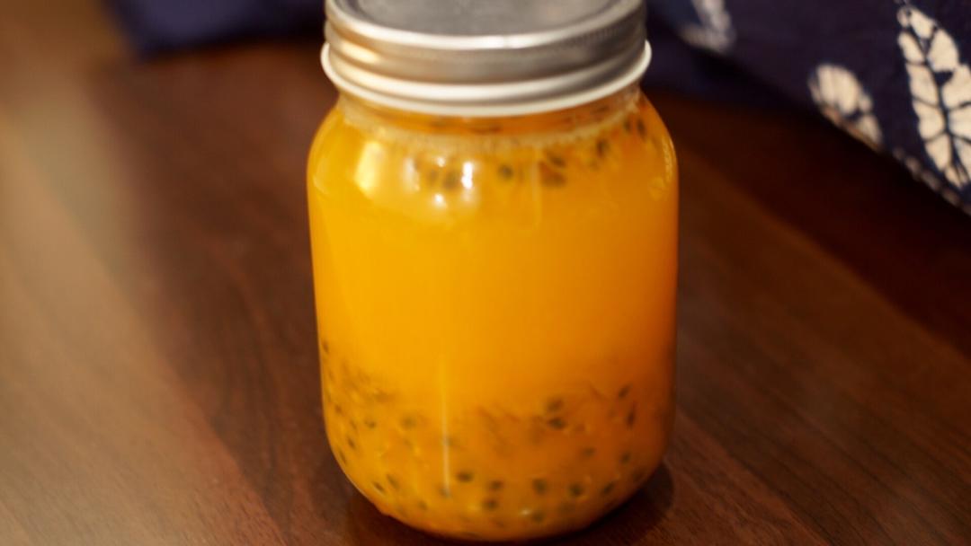 百香果蜂蜜茶