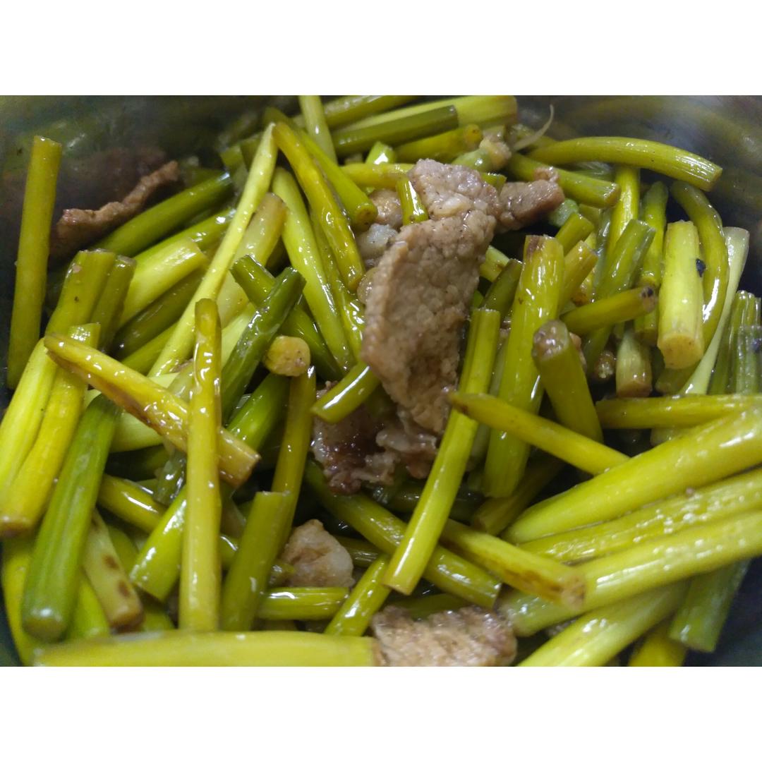 蒜薹炒肉