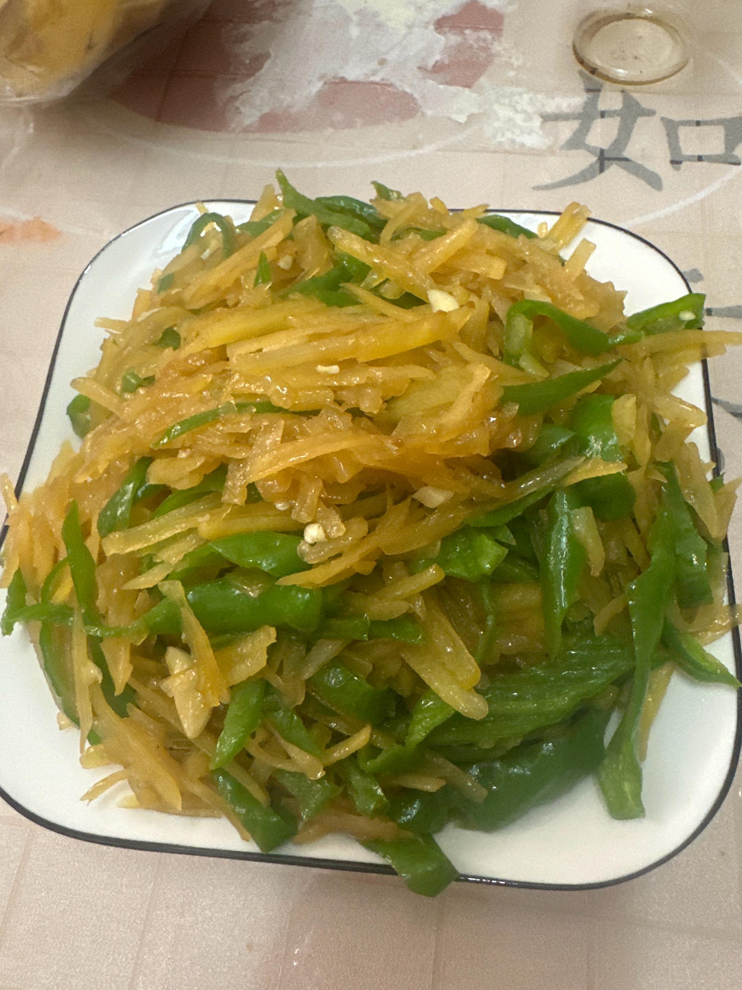 青椒土豆丝