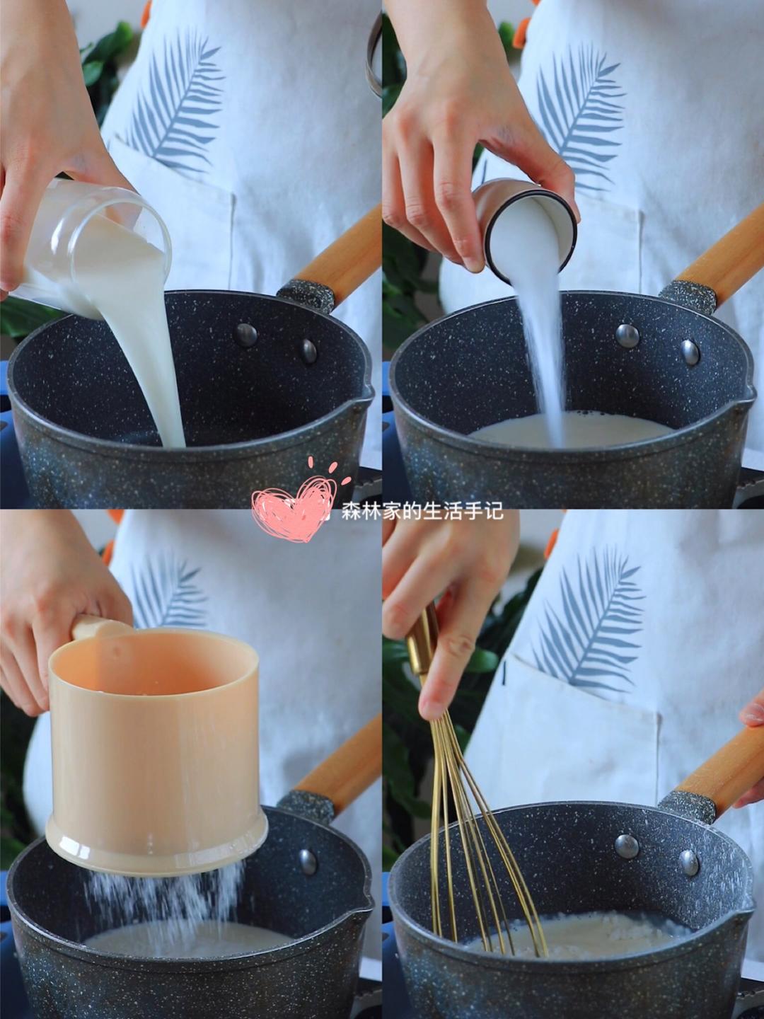 纯奶手撕吐司的做法 步骤1