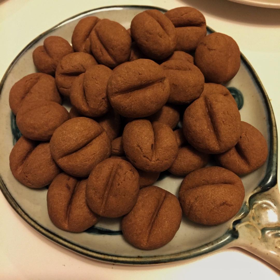 咖啡豆豆饼干