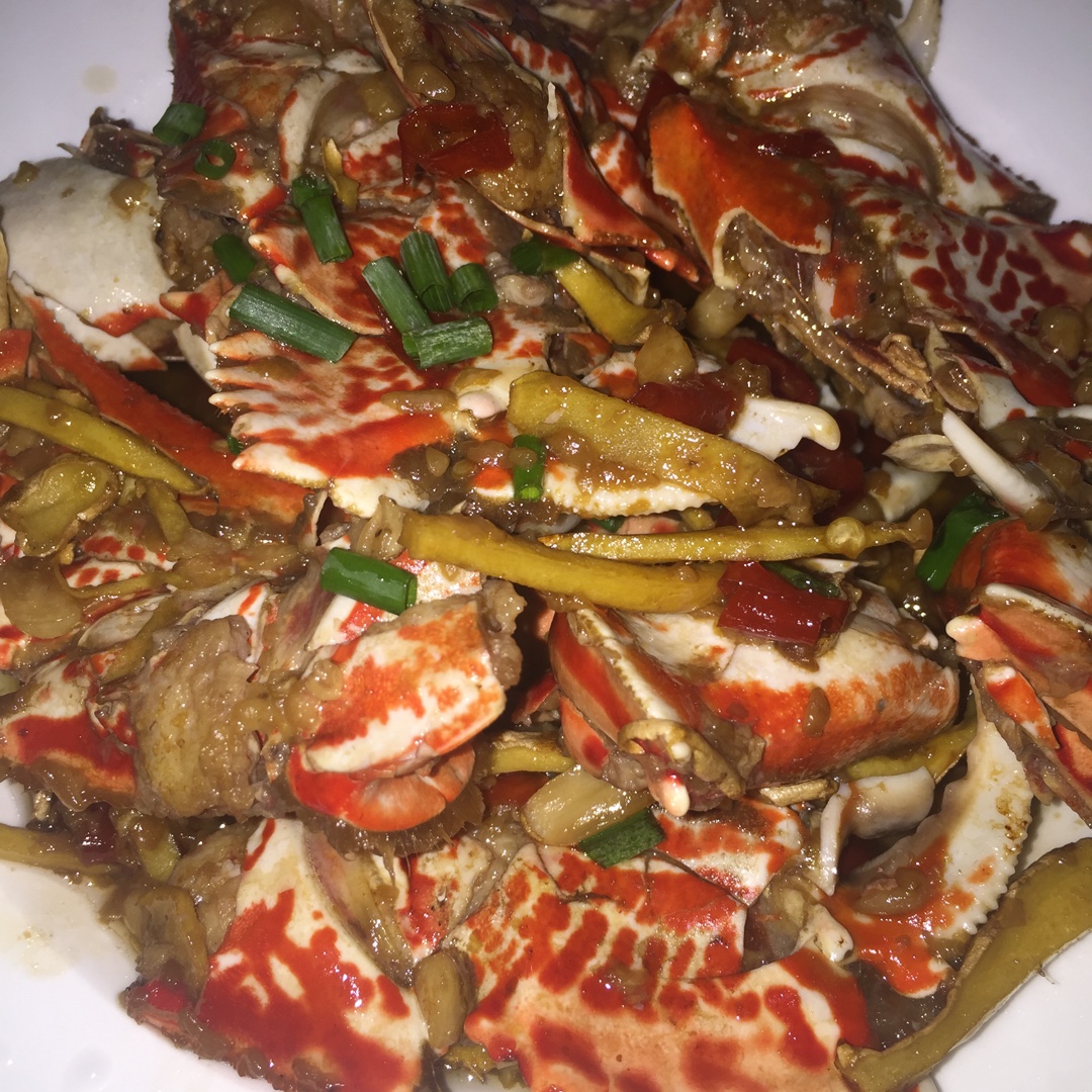 公主房做的酒糟蟹脚