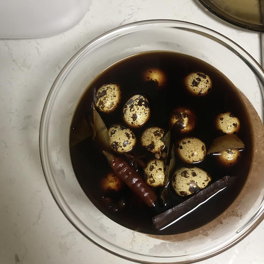 五香茶叶 卤鹌鹑蛋（视频菜谱）