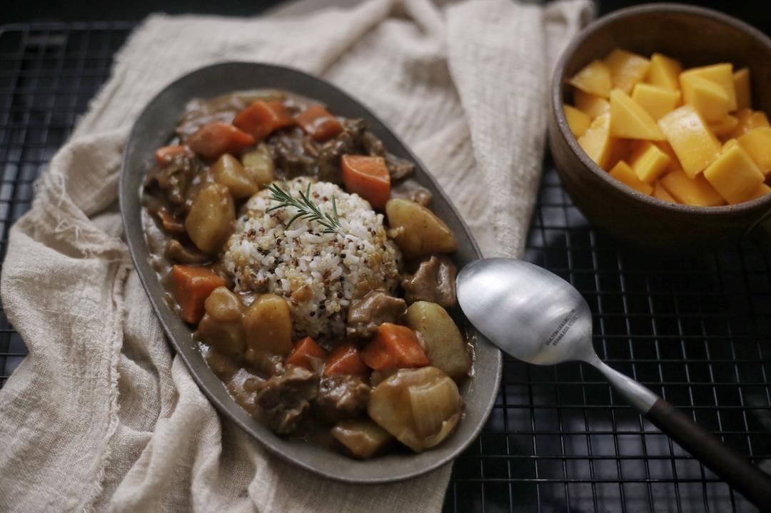 堂妈教你做咖喱牛肉饭