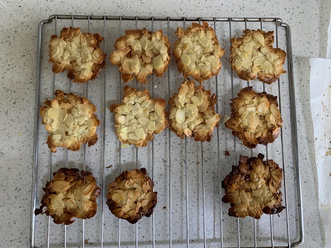 Pierre Herme的杏仁瓦片