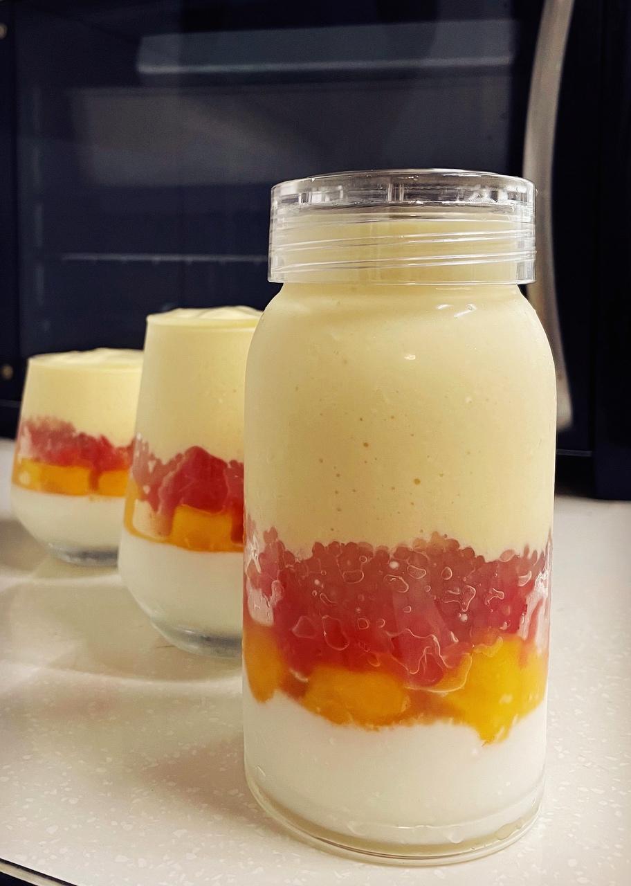 杨枝甘露撞奶冻(附两款衍生撞奶冻做法:椰汁芒果撞奶冻,"芒果很芒"撞