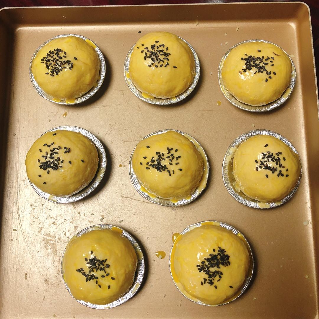 紫薯爆浆芝士球