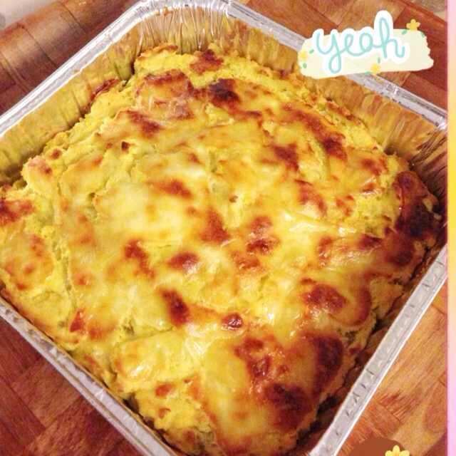 元气满满芝士焗红薯