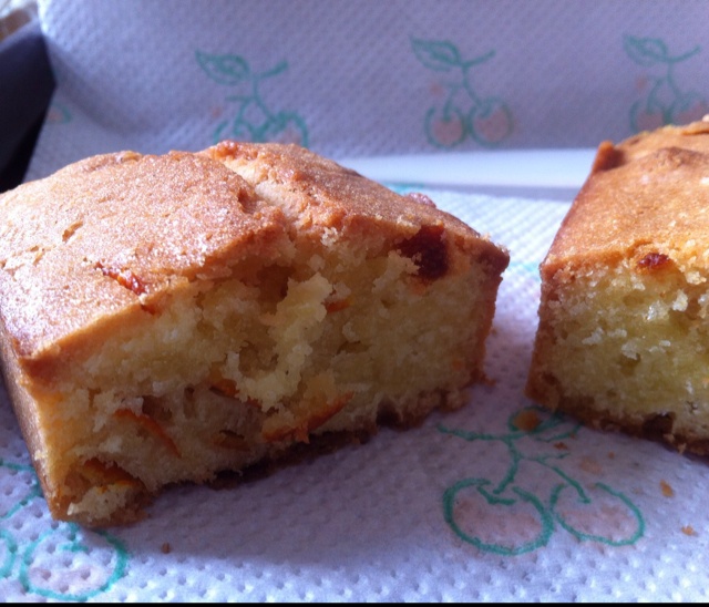 简单香橙磅蛋糕