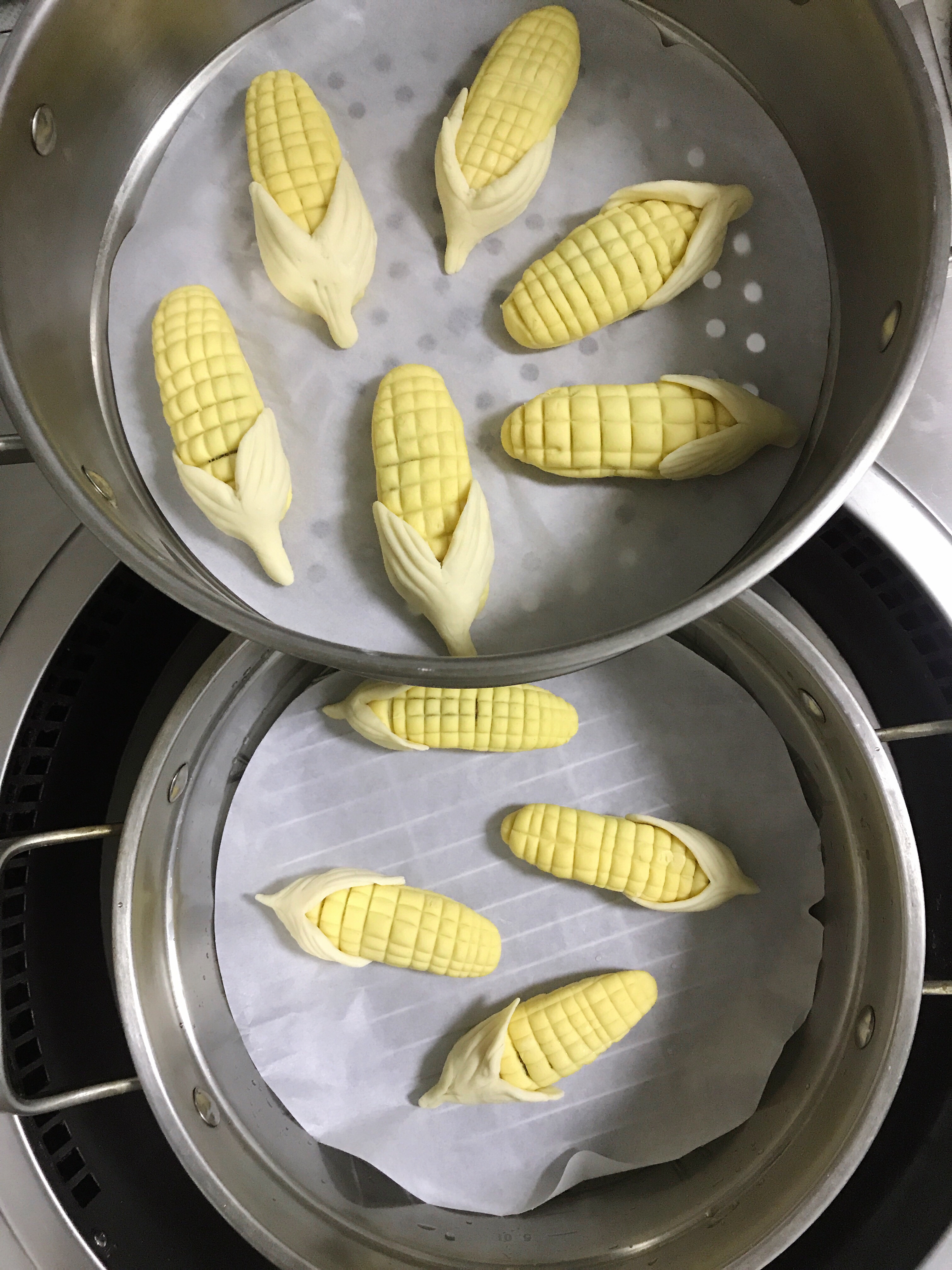 玉米🌽早餐包的做法 步骤8