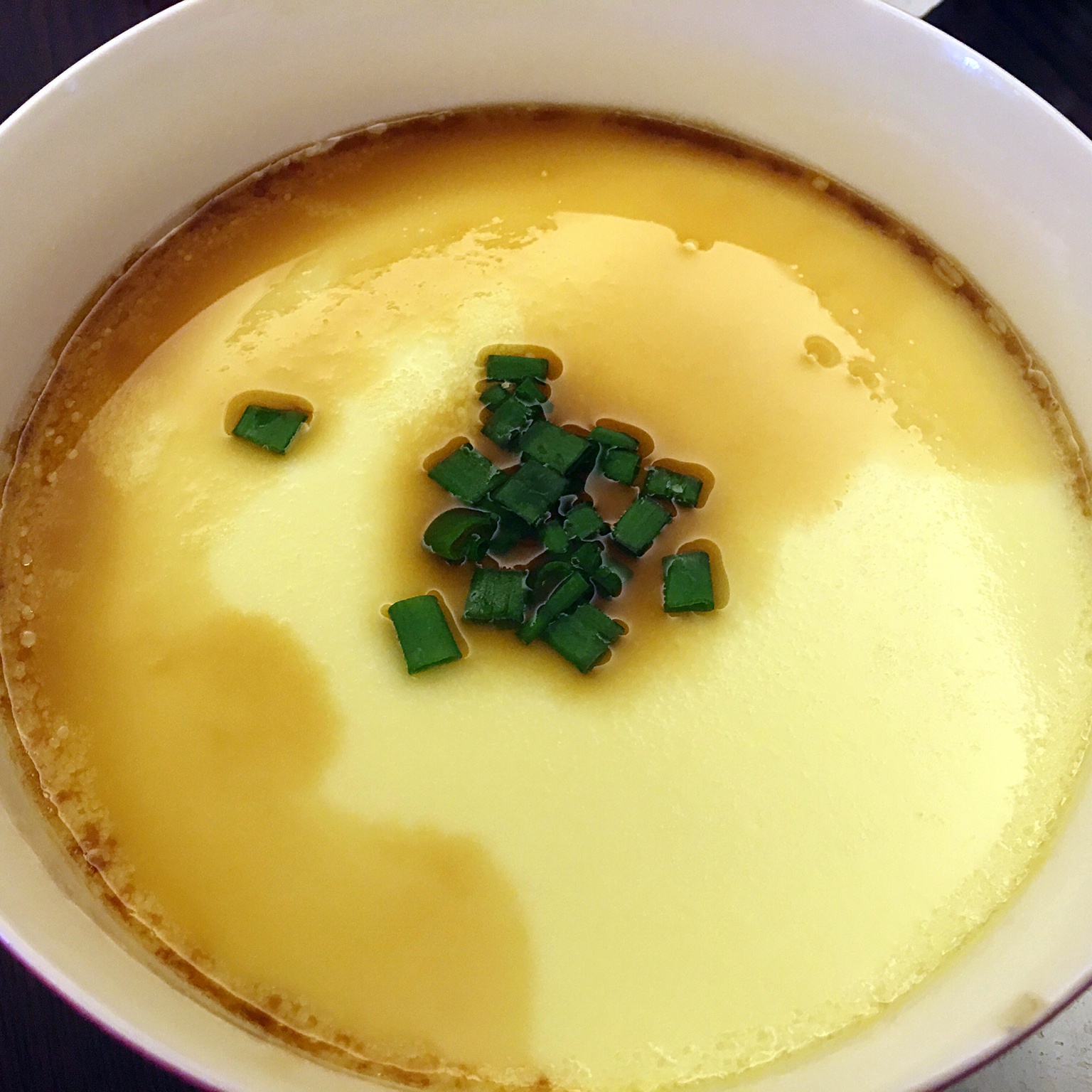 碗有点深,下次还要多煮一会~ #午餐2015年10月7日# 赞 鸡蛋,盐,酱油