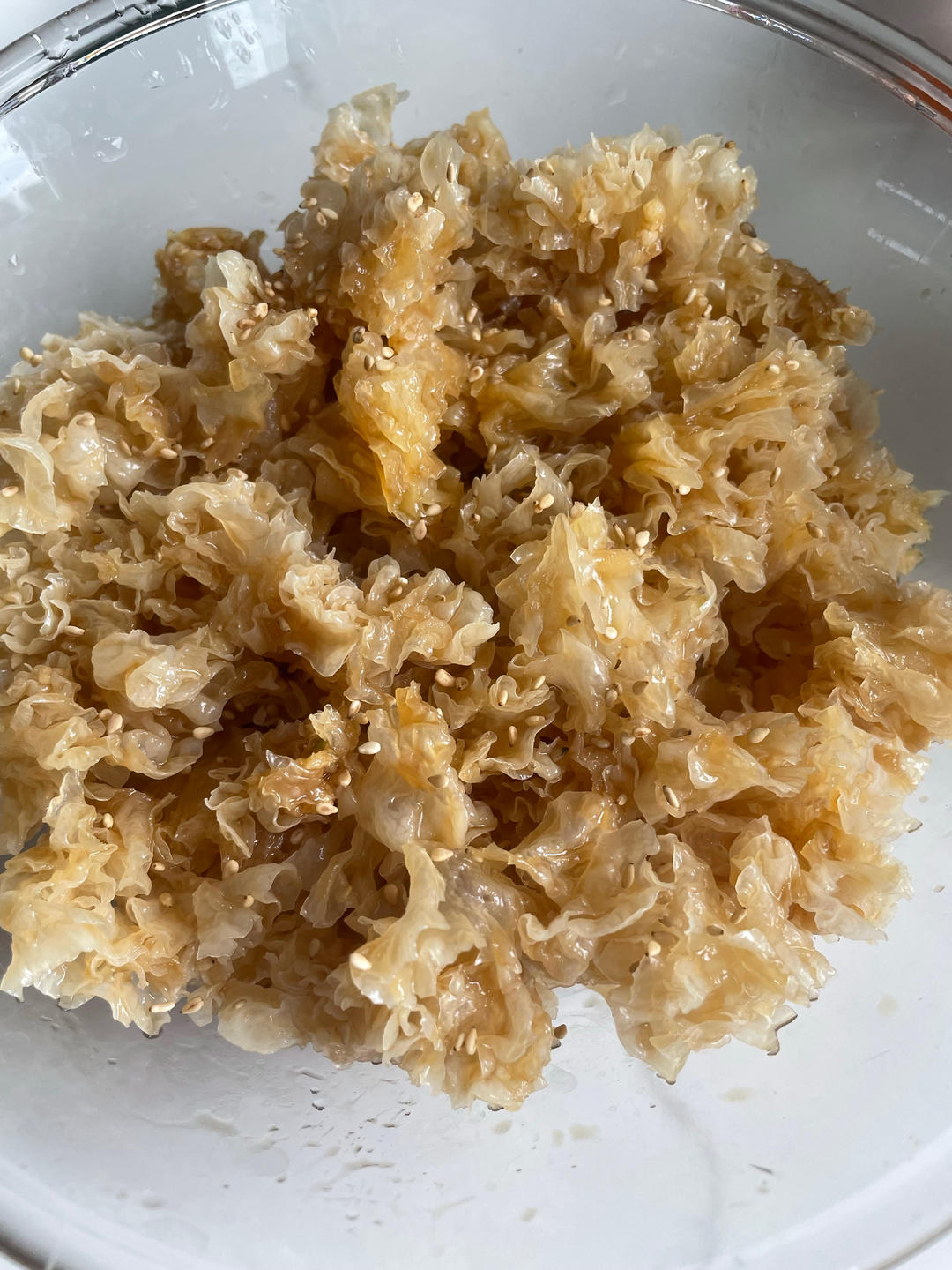 超级简单的凉拌银耳