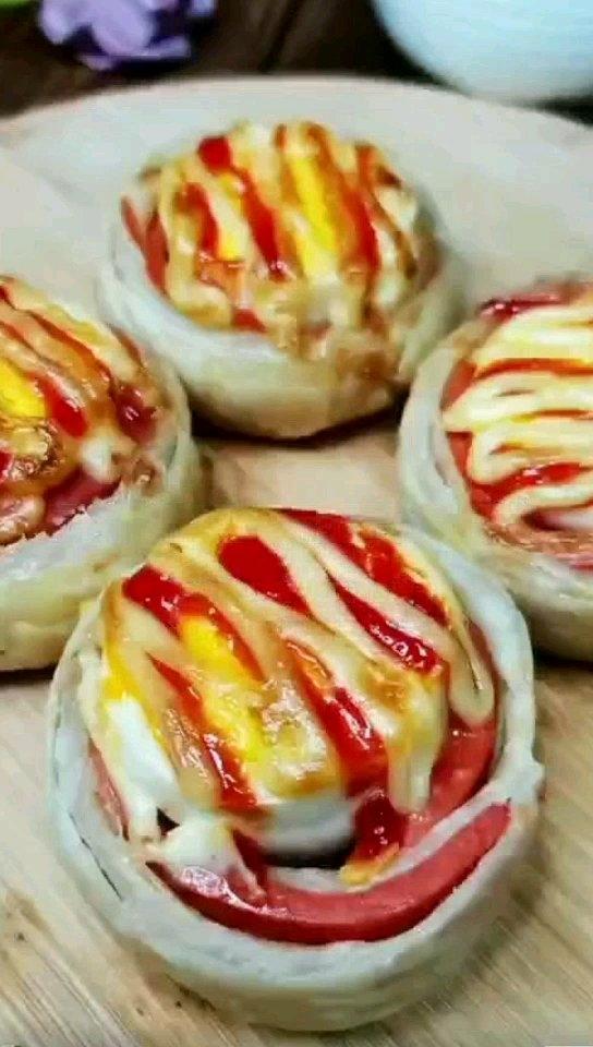 万能手抓饼系列  香肠鸡蛋卷  附细节视频详解