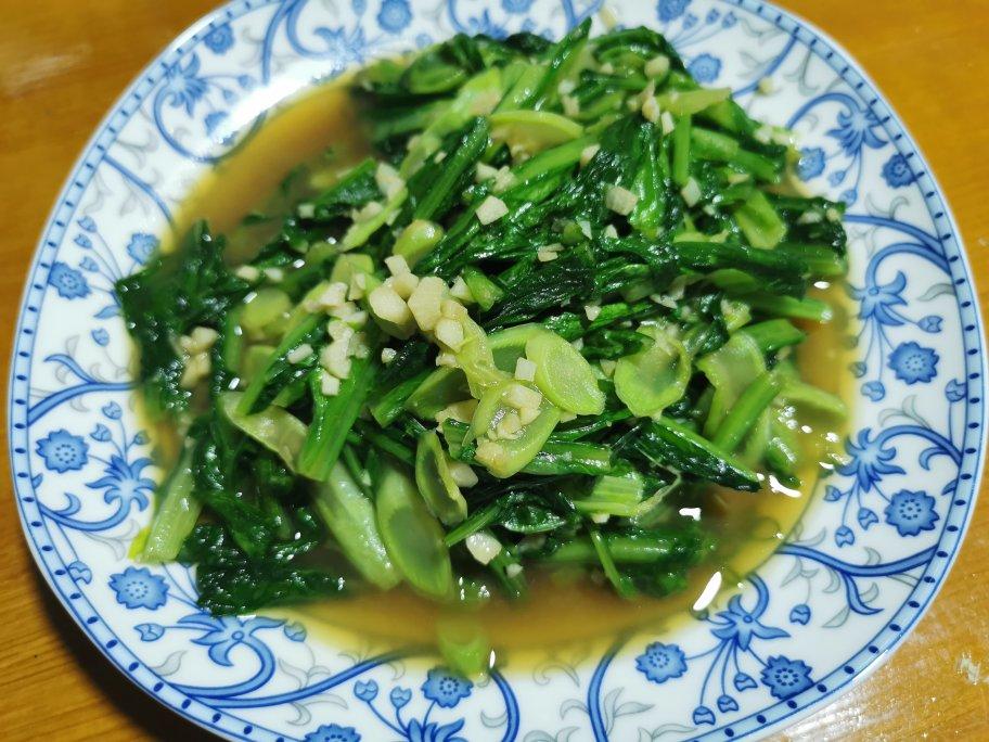 蒜蓉油麦菜（蚝油）