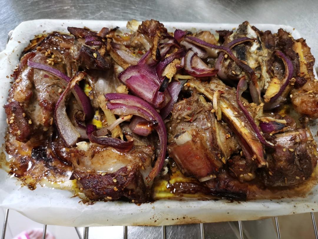 正宗烤羊肉、烧烤美食（烤箱版）