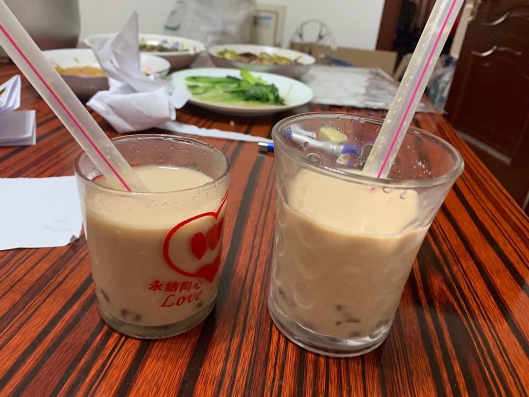 家庭版珍珠奶茶