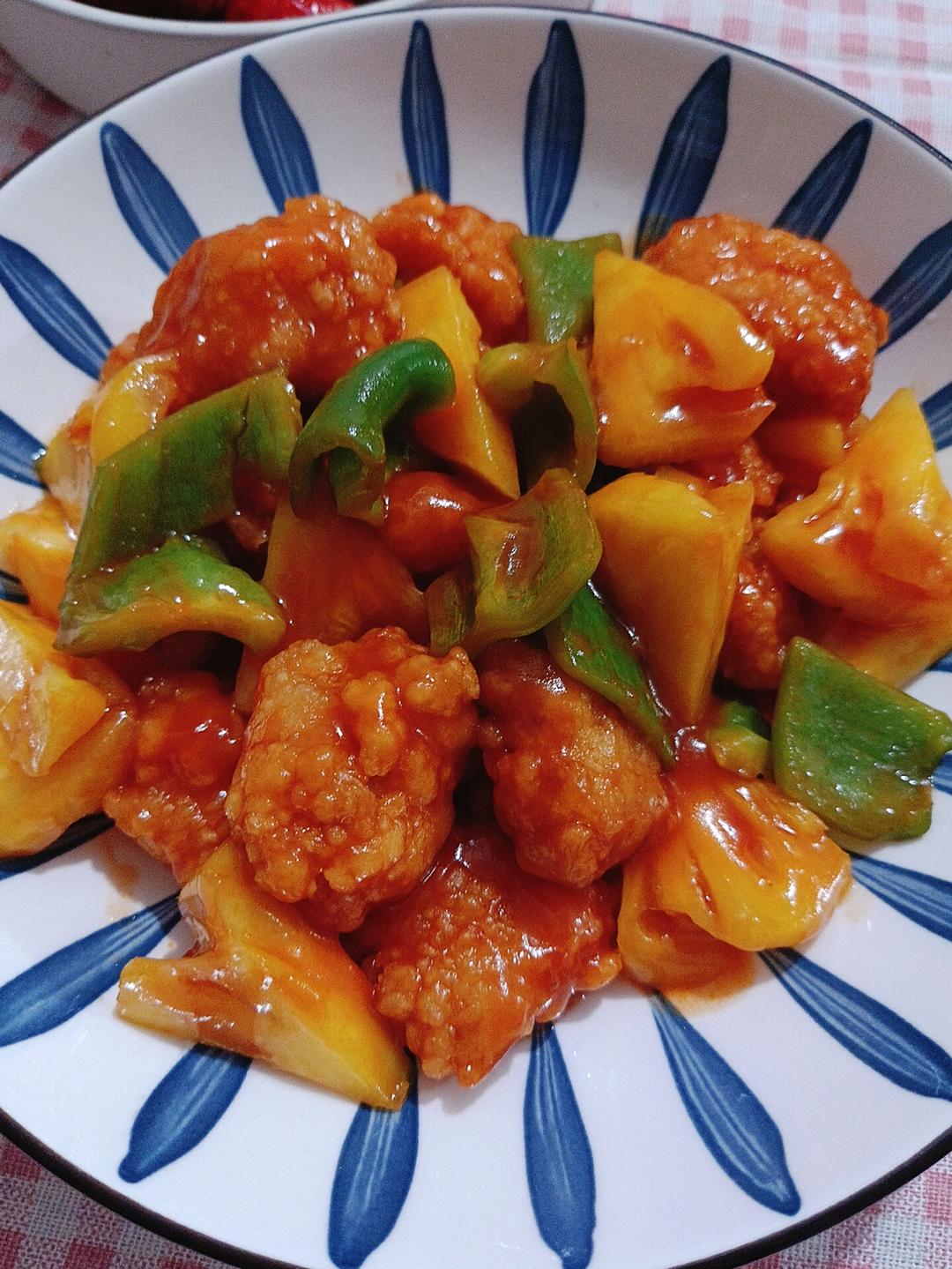 菠萝咕噜肉