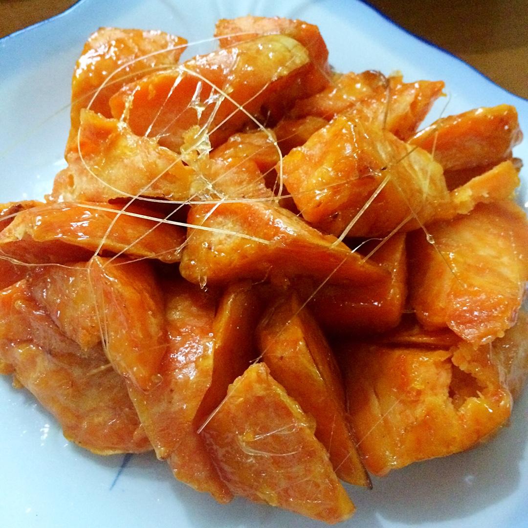 一瓶子哟做的拔丝地瓜