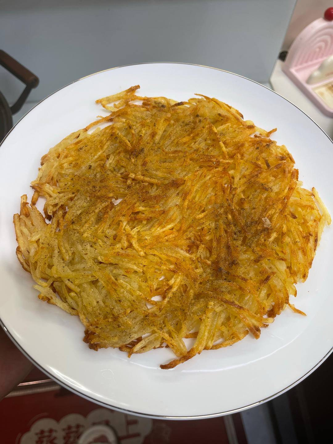 香煎土豆丝饼（超简单）
