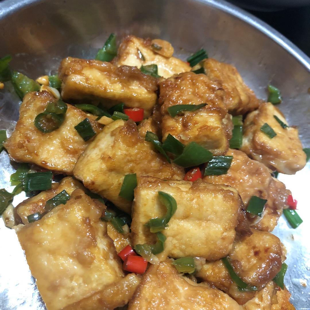 无敌好吃的香煎豆腐