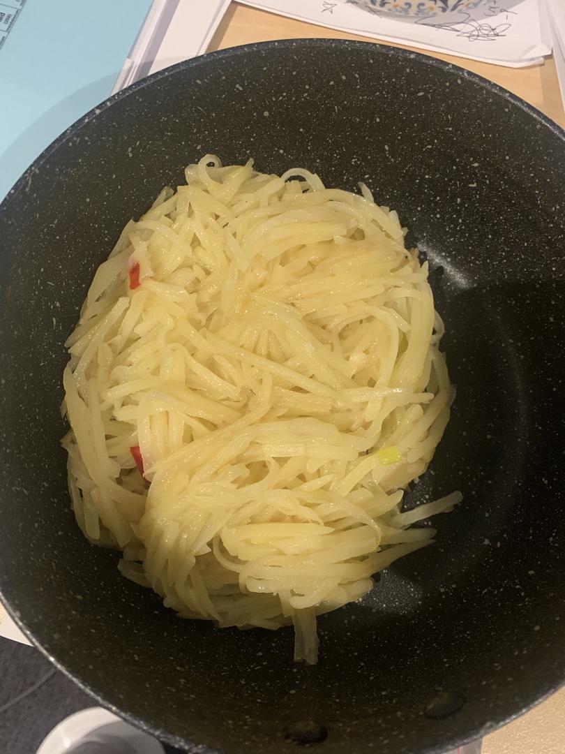 树椒土豆丝