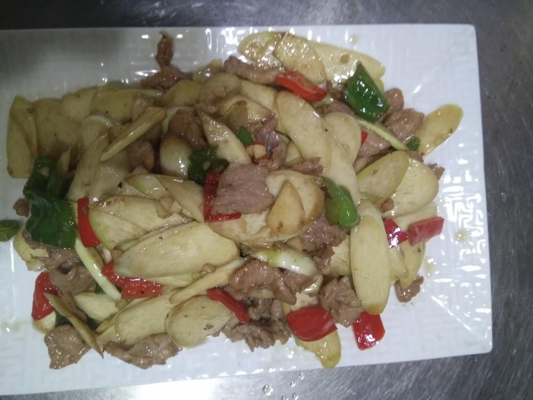 高笋炒肉