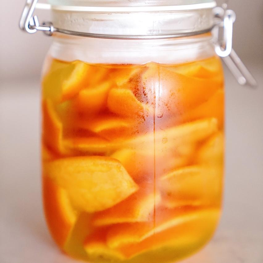 糖渍橙皮的做法